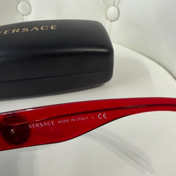 Versace red sunglasses main image 6